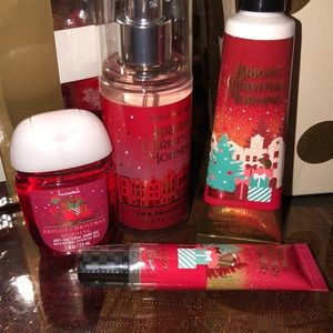 Bath and Bodyworks Bright Christmas Morning Travel Gift Set